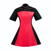 Star Trek TNG Red Uniform Dress Skant Uniform Cosplay Costume ACcosplay
